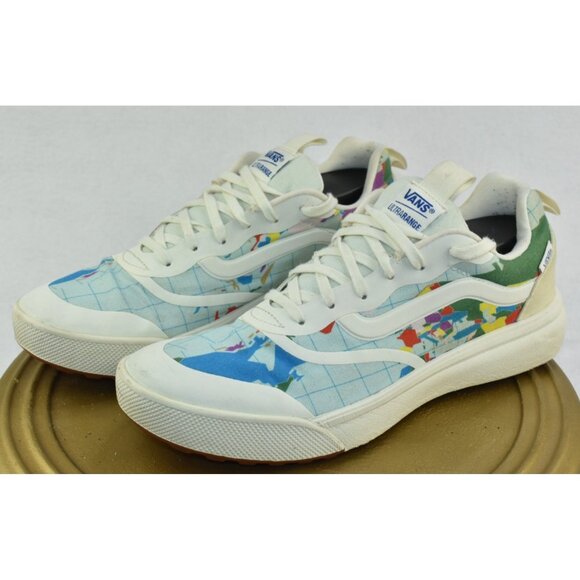Vans Era X Save Our Planet Shoes Men Size 10 World Map Skate Multicolor Sneakers - Picture 1 of 10